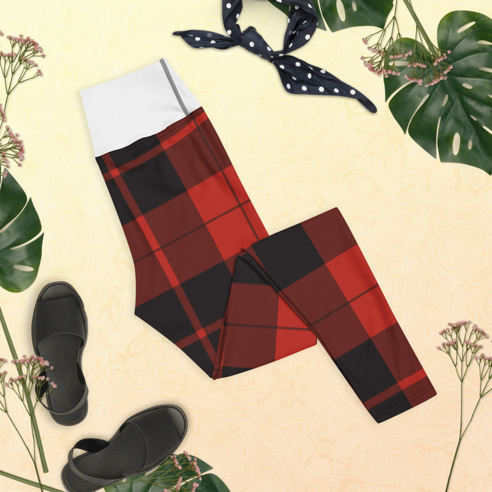 Christmas Light  Print Yoga Pants