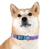 Purple Mandala Dog Collar