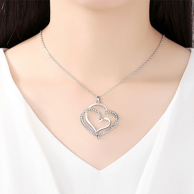 heart necklace for girlfriend
