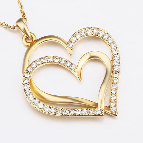 women's heart necklace