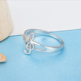 musical note ring