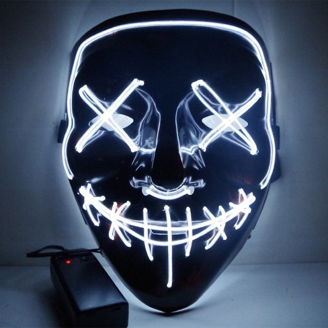 Halloween Purge LED Mask–It's the Holidays