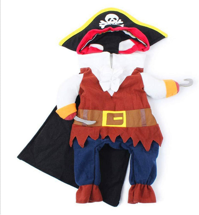 captain hook dog costume