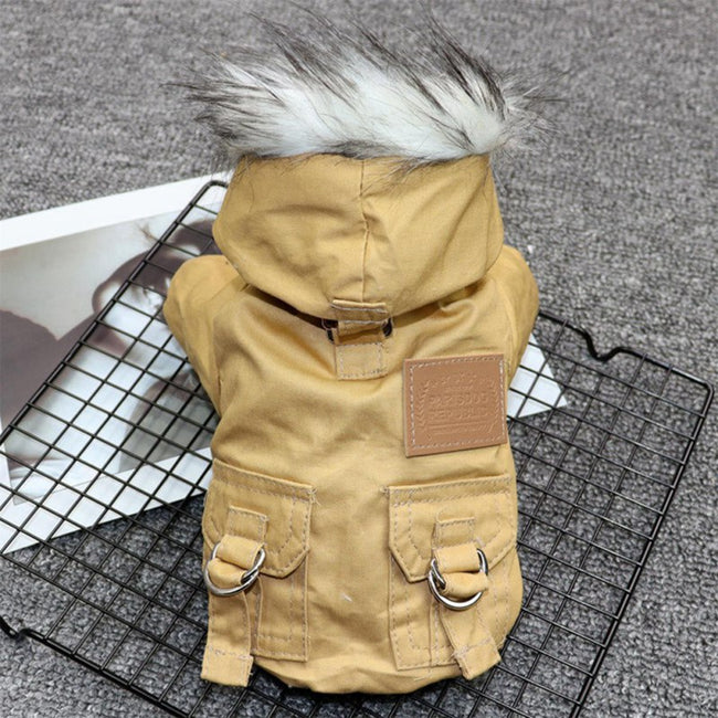 dog jacket with hood