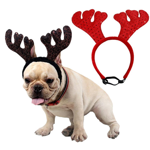 christmas reindeer headband