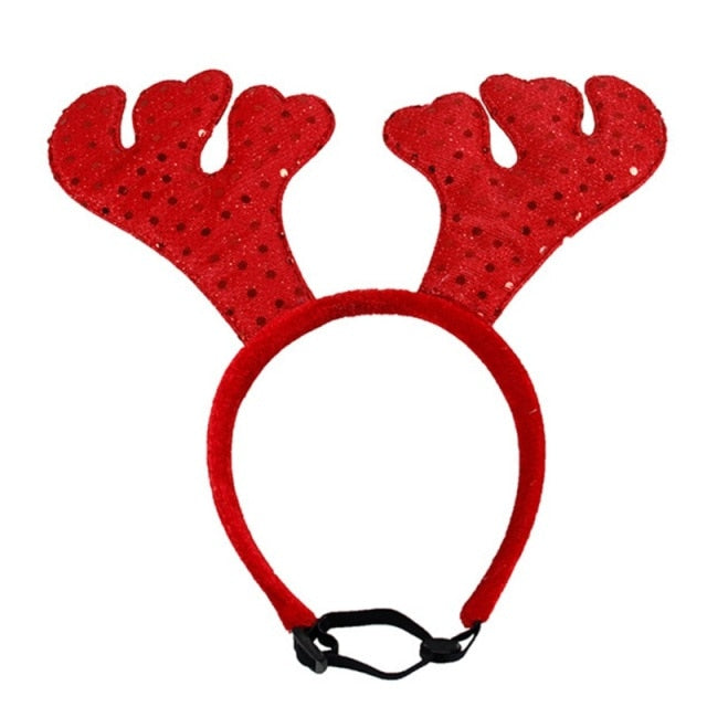 dog reindeer antlers costume