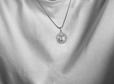 zodiac necklace silver